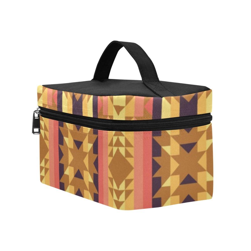 Infinite Sunset Cosmetic Bag/Large (Model 1658) Cosmetic Bag e-joyer 