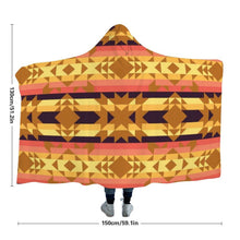 Load image into Gallery viewer, Infinite Sunset Hooded Blanket 49 Dzine 
