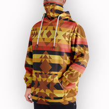 Load image into Gallery viewer, Infinite Sunset Hoodie with Face Cover 49 Dzine 
