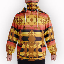 Load image into Gallery viewer, Infinite Sunset Hoodie with Face Cover 49 Dzine 
