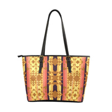 Load image into Gallery viewer, Infinite Sunset Leather Tote Bag/Large (Model 1640) bag e-joyer 
