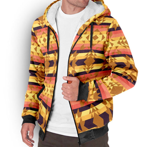 Infinite Sunset Sherpa Hoodie hoodie Herman 