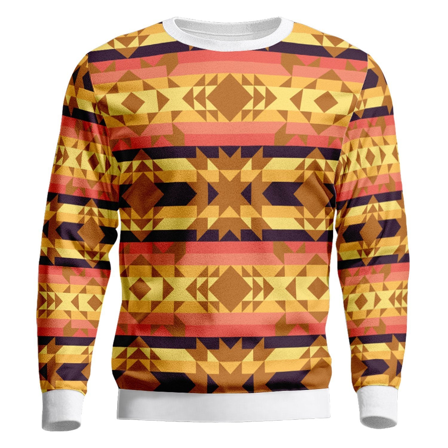 Infinite Sunset Unisex Crewneck Long Sleeve Top 49 Dzine 