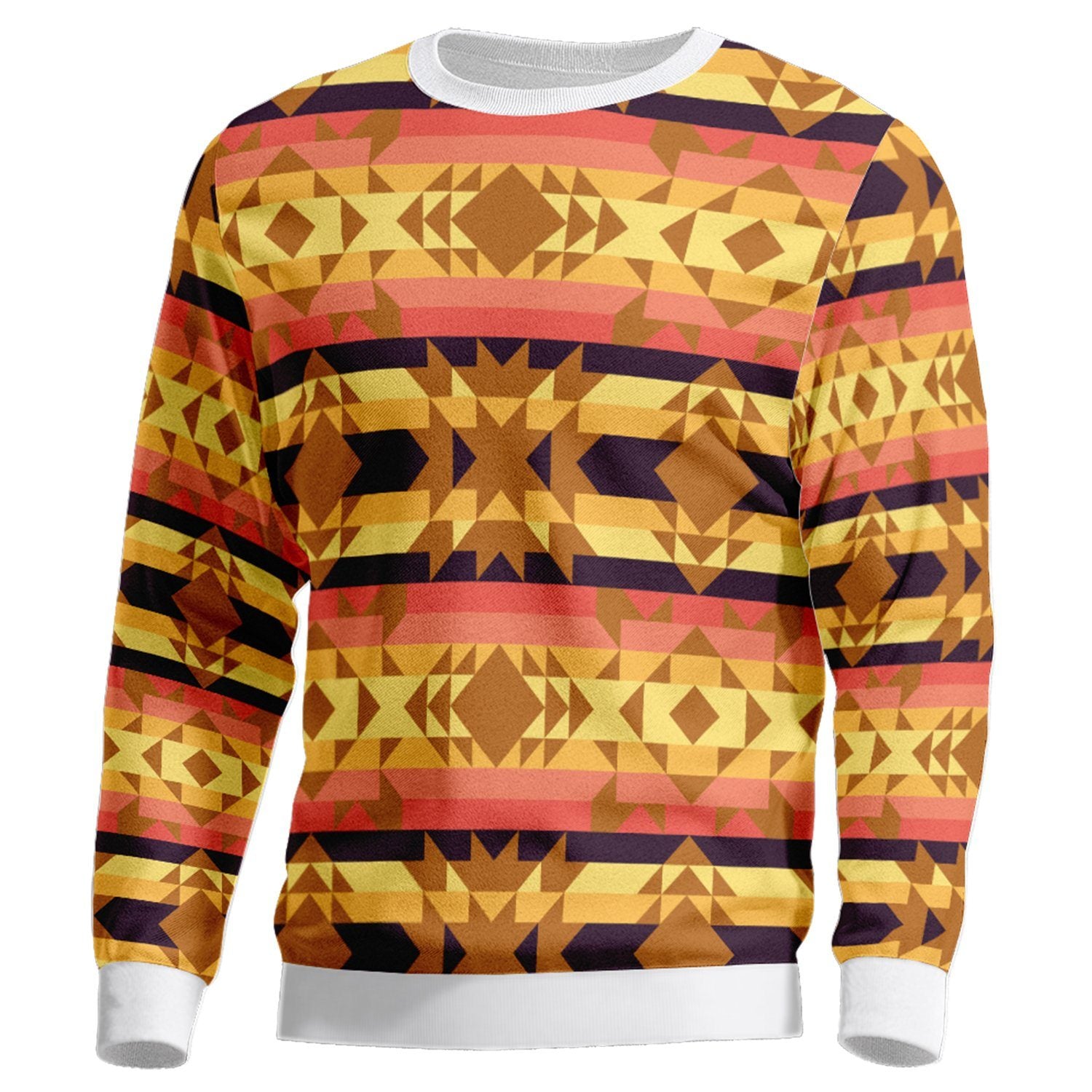 Infinite Sunset Unisex Crewneck Long Sleeve Top 49 Dzine 