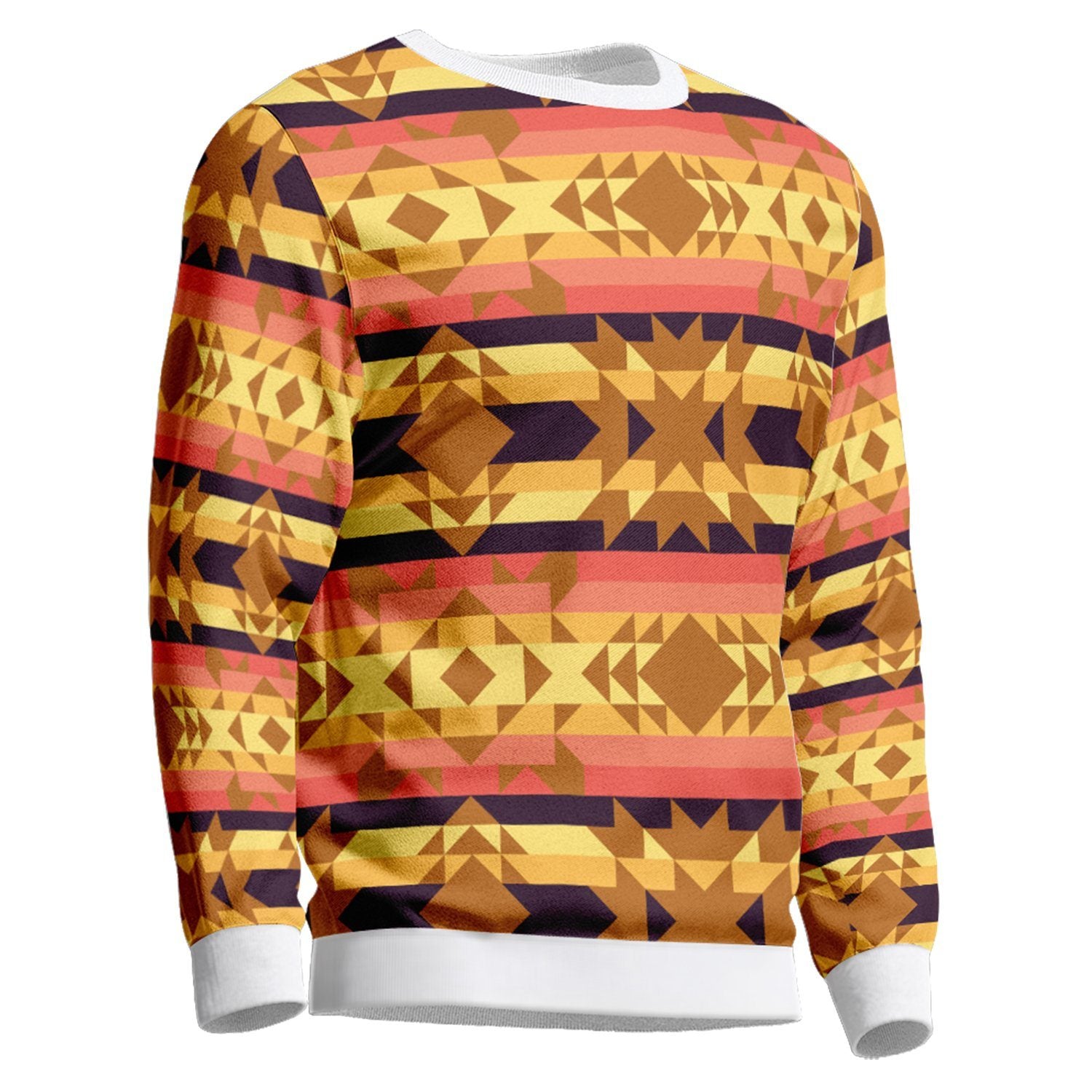 Infinite Sunset Unisex Crewneck Long Sleeve Top 49 Dzine 