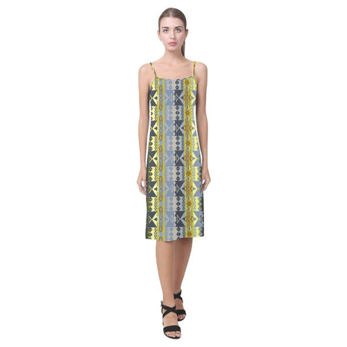 Inside the Deer Clan Lodge Alcestis Slip Dress (Model D05) Alcestis Slip Dress (D05) e-joyer 