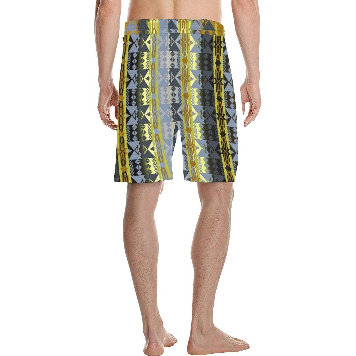 Inside the Deer Clan Lodge Men's All Over Print Casual Shorts (Model L23) Men's Casual Shorts (L23) e-joyer 