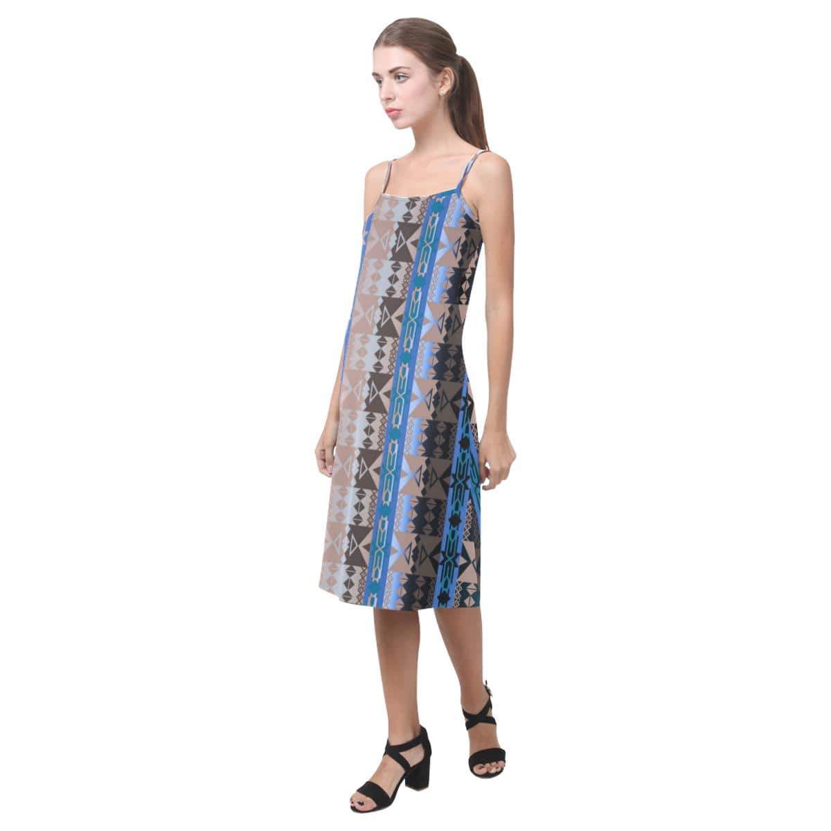 Inside the Paint Clan Lodge Alcestis Slip Dress (Model D05) Alcestis Slip Dress (D05) e-joyer 