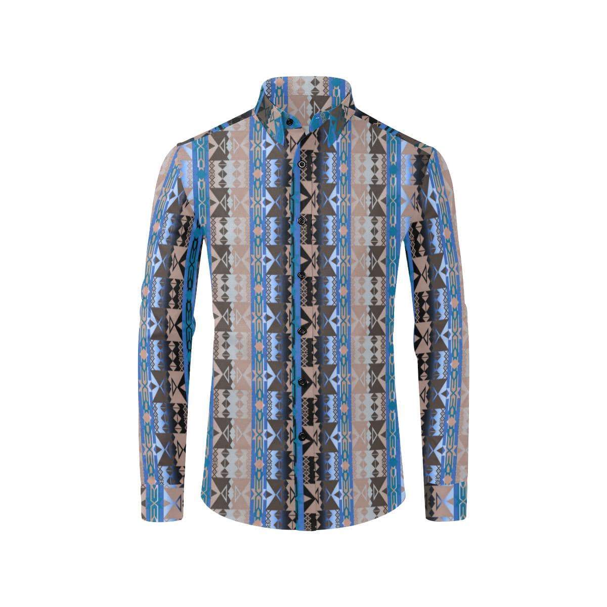 Inside the Paint Clan Lodge Casual Dress Shirt by 49 Dzine