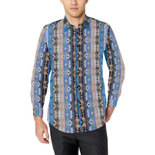 Load image into Gallery viewer, Inside the Paint Clan Lodge Men&#39;s All Over Print Casual Dress Shirt (Model T61) Men&#39;s Dress Shirt (T61) e-joyer 
