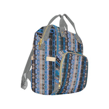 Load image into Gallery viewer, Inside the Paint Clan Lodge Multi-Function Diaper Backpack (Model 1688) Diaper Backpack (1688) e-joyer 
