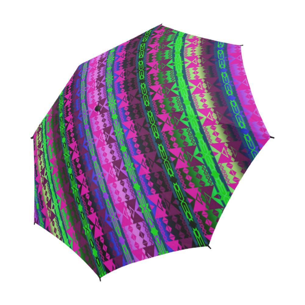 Inside the Quillwork Lodge Semi-Automatic Foldable Umbrella Semi-Automatic Foldable Umbrella e-joyer 