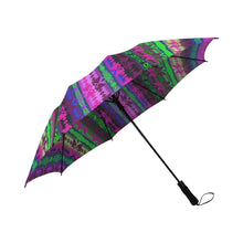 Load image into Gallery viewer, Inside the Quillwork Lodge Semi-Automatic Foldable Umbrella Semi-Automatic Foldable Umbrella e-joyer 
