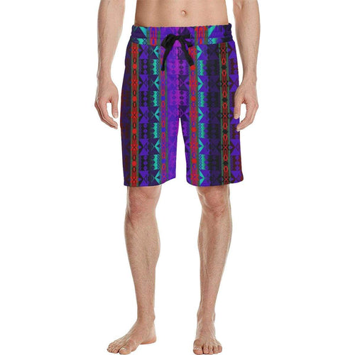 Inside the Warrior's Society Lodge Men's All Over Print Casual Shorts (Model L23) Men's Casual Shorts (L23) e-joyer 