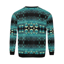 Load image into Gallery viewer, Inspire Green All Over Print Crewneck Sweatshirt for Men (Model H18) shirt e-joyer 
