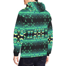Load image into Gallery viewer, Inspire Green All Over Print Hoodie for Men (USA Size) (Model H13) All Over Print Hoodie for Men (H13) e-joyer 
