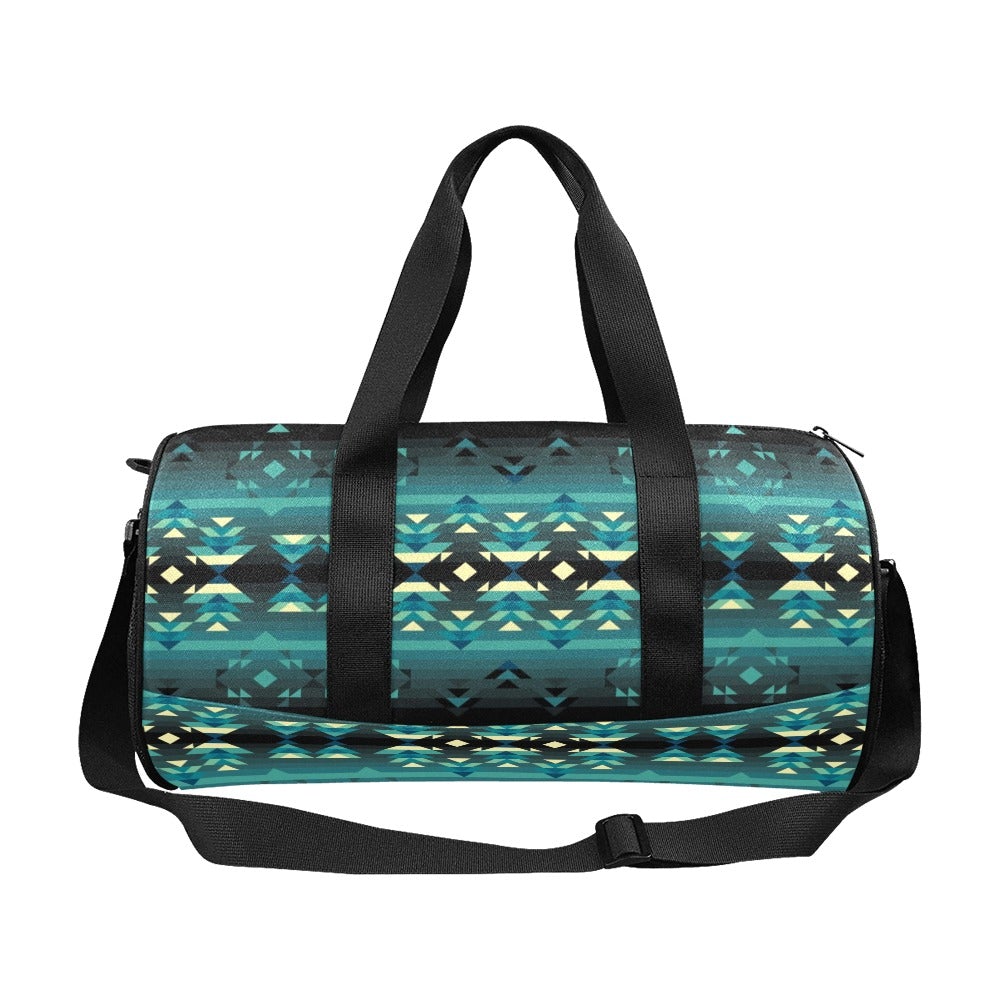 Inspire Green Duffle Bag (Model 1679) bag e-joyer 