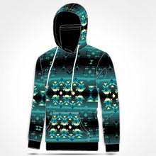 Load image into Gallery viewer, Inspire Green Hoodie with Face Cover 49 Dzine 
