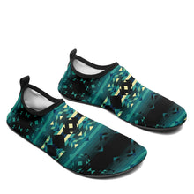 Load image into Gallery viewer, Inspire Green Kid&#39;s Sockamoccs Slip On Shoes Herman 
