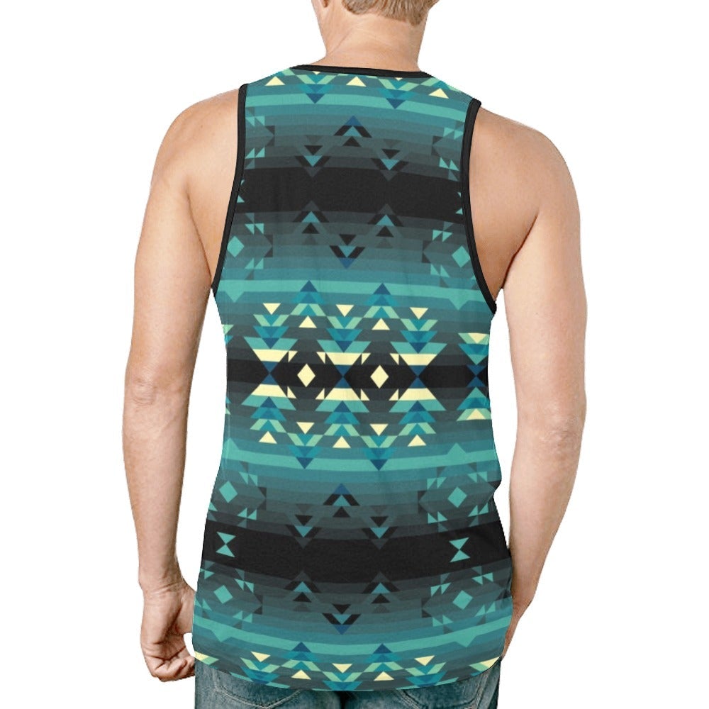 Inspire Green New All Over Print Tank Top for Men (Model T46) New All Over Print Tank Top for Men (T46) e-joyer 