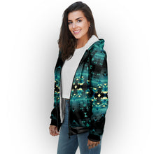 Load image into Gallery viewer, Inspire Green Sherpa Hoodie hoodie Herman 
