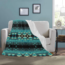 Load image into Gallery viewer, Inspire Green Ultra-Soft Micro Fleece Blanket 50&quot;x60&quot; blanket e-joyer 
