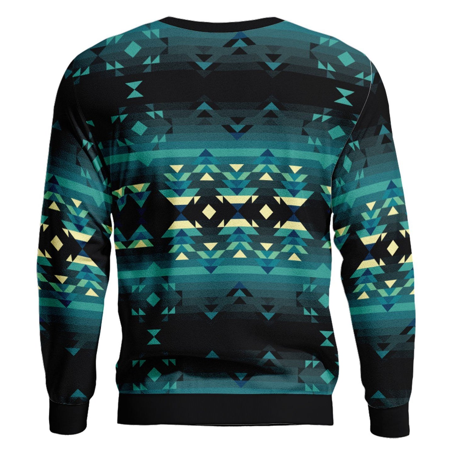 Inspire Green Unisex Crewneck Long Sleeve Top 49 Dzine 