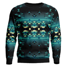 Load image into Gallery viewer, Inspire Green Unisex Crewneck Long Sleeve Top 49 Dzine 
