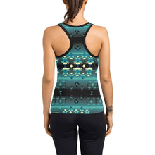 Load image into Gallery viewer, Inspire Green Women&#39;s Racerback Tank Top (Model T60) Racerback Tank Top (T60) e-joyer 
