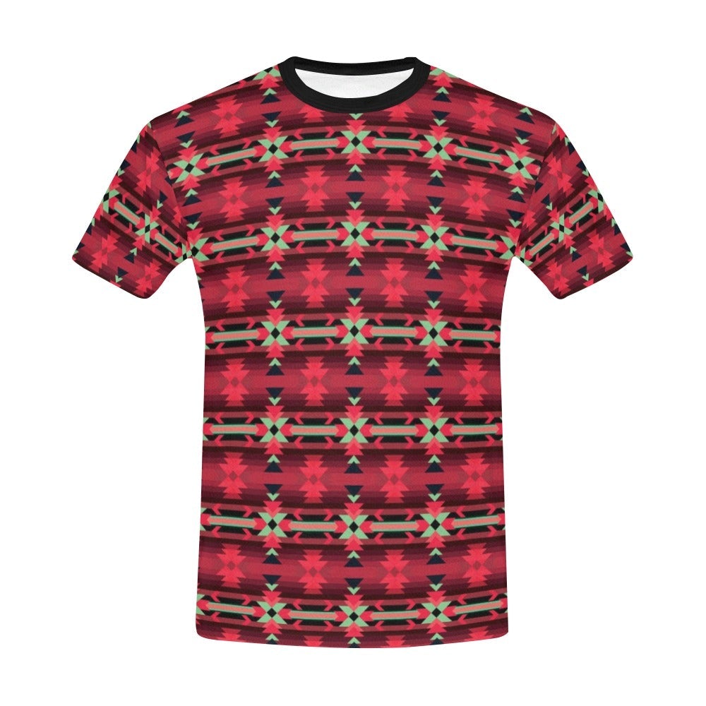 Inspire Velour All Over Print T-Shirt for Men (USA Size) (Model T40) All Over Print T-Shirt for Men (T40) e-joyer 