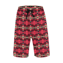 Load image into Gallery viewer, Inspire Velour Men&#39;s All Over Print Casual Shorts (Model L23) short e-joyer 
