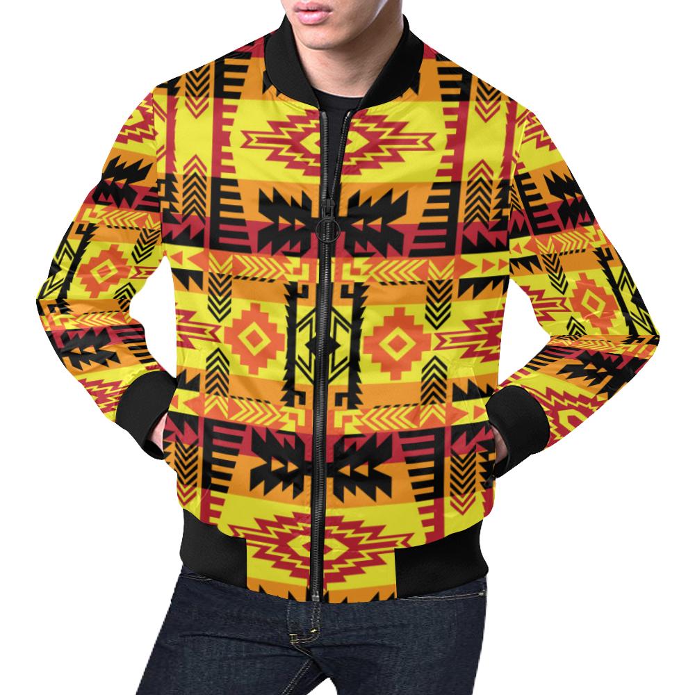 Journey of Generations All Over Print Bomber Jacket for Men/Large Size (Model H19) All Over Print Bomber Jacket for Men/Large (H19) e-joyer 