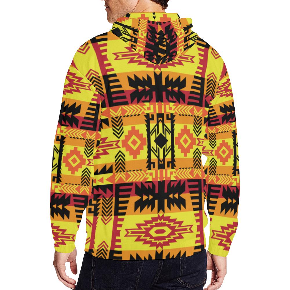 Journey of Generations All Over Print Full Zip Hoodie for Men (Model H14) All Over Print Full Zip Hoodie for Men (H14) e-joyer 