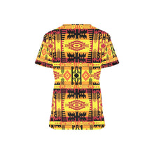 Load image into Gallery viewer, Journey of Generations All Over Print Scrub Top Scrub Top e-joyer 
