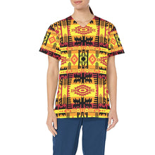 Load image into Gallery viewer, Journey of Generations All Over Print Scrub Top Scrub Top e-joyer 
