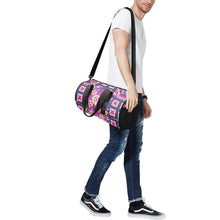 Load image into Gallery viewer, Kaleidoscope Bleu Duffle Bag (Model 1679) Duffle Bag (1679) e-joyer 
