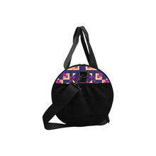 Load image into Gallery viewer, Kaleidoscope Bleu Duffle Bag (Model 1679) Duffle Bag (1679) e-joyer 
