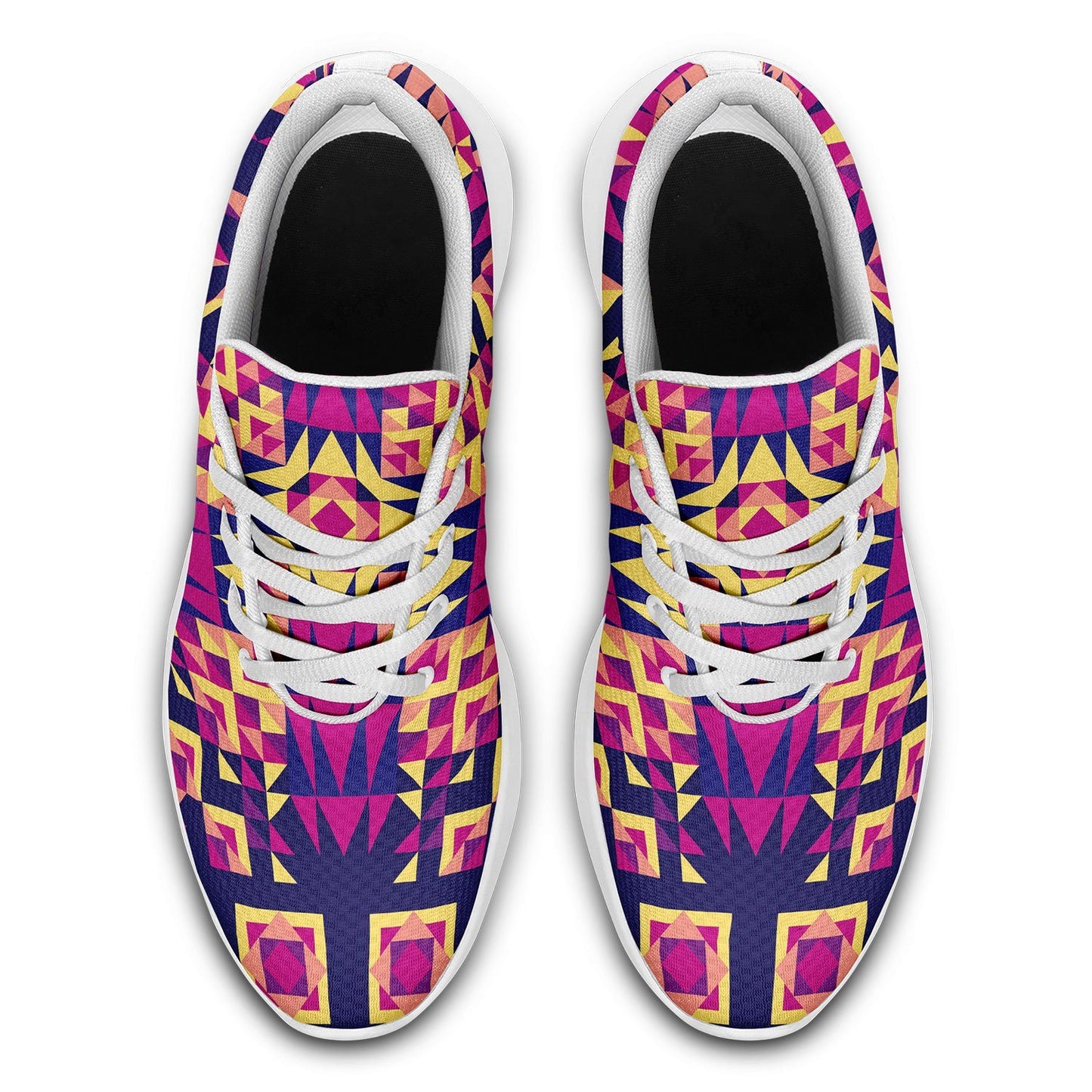 Kaleidoscope Bleu Ikkaayi Sport Sneakers ikkaayi Herman 