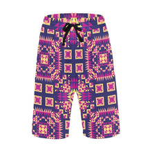 Load image into Gallery viewer, Kaleidoscope Bleu Men&#39;s All Over Print Casual Shorts (Model L23) Men&#39;s Casual Shorts (L23) e-joyer 
