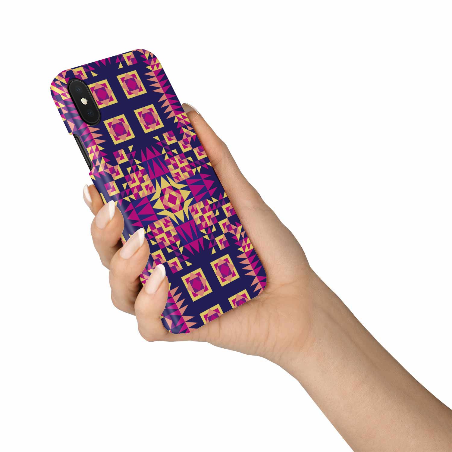 Kaleidoscope Bleu Phone Case Phone Case wc-fulfillment 