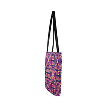 Load image into Gallery viewer, Kaleidoscope Bleu Reusable Shopping Bag Model 1660 (Two sides) Shopping Tote Bag (1660) e-joyer 
