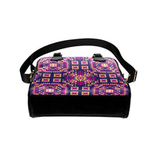 Load image into Gallery viewer, Kaleidoscope Bleu Shoulder Handbag (Model 1634) Shoulder Handbags (1634) e-joyer 
