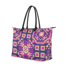 Load image into Gallery viewer, Kaleidoscope Bleu Single-Shoulder Lady Handbag (Model 1714) bag e-joyer 
