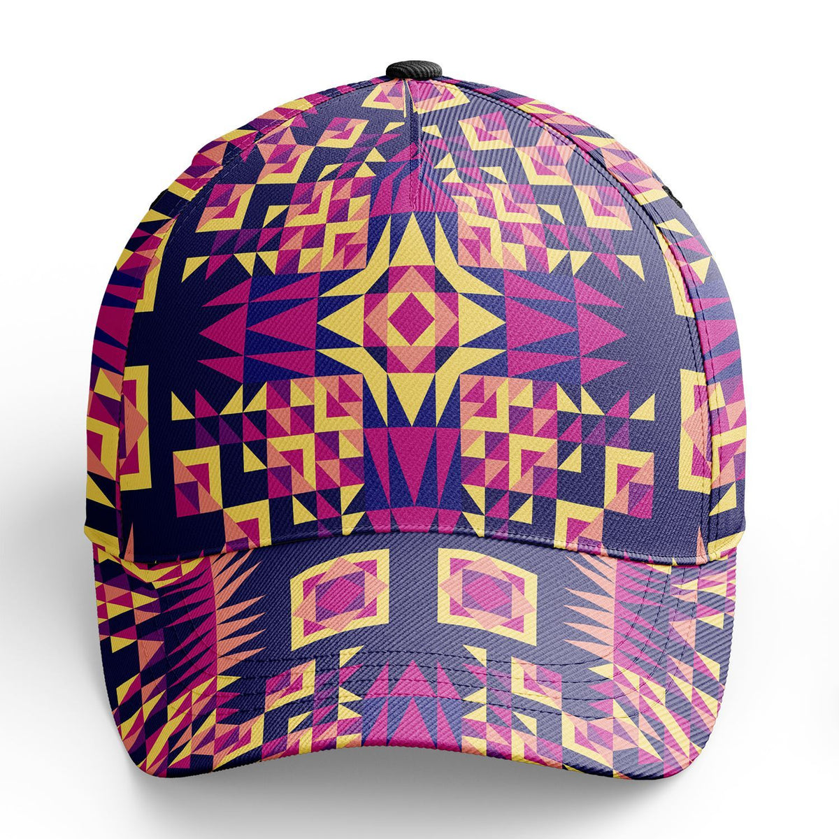 Kaleidoscope Bleu Snapback Hat by 49 Dzine
