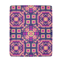 Load image into Gallery viewer, Kaleidoscope Bleu Ultra-Soft Micro Fleece Blanket 50&quot;x60&quot; Ultra-Soft Blanket 50&#39;&#39;x60&#39;&#39; e-joyer 
