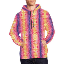 Load image into Gallery viewer, Kaleidoscope Dragonfly All Over Print Hoodie for Men (USA Size) (Model H13) All Over Print Hoodie for Men (H13) e-joyer 
