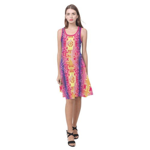 Kaleidoscope Dragonfly Atalanta Sundress (Model D04) Atalanta Sundress (D04) e-joyer 