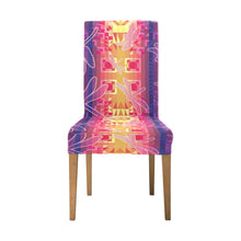 Load image into Gallery viewer, Kaleidoscope Dragonfly Chair Cover (Pack of 4) Chair Cover (Pack of 4) e-joyer 
