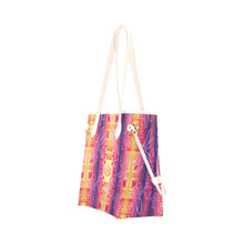 Load image into Gallery viewer, Kaleidoscope Dragonfly Clover Canvas Tote Bag (Model 1661) Clover Canvas Tote Bag (1661) e-joyer 
