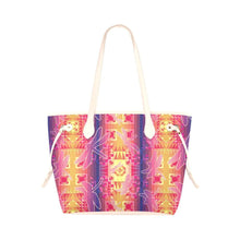 Load image into Gallery viewer, Kaleidoscope Dragonfly Clover Canvas Tote Bag (Model 1661) Clover Canvas Tote Bag (1661) e-joyer 
